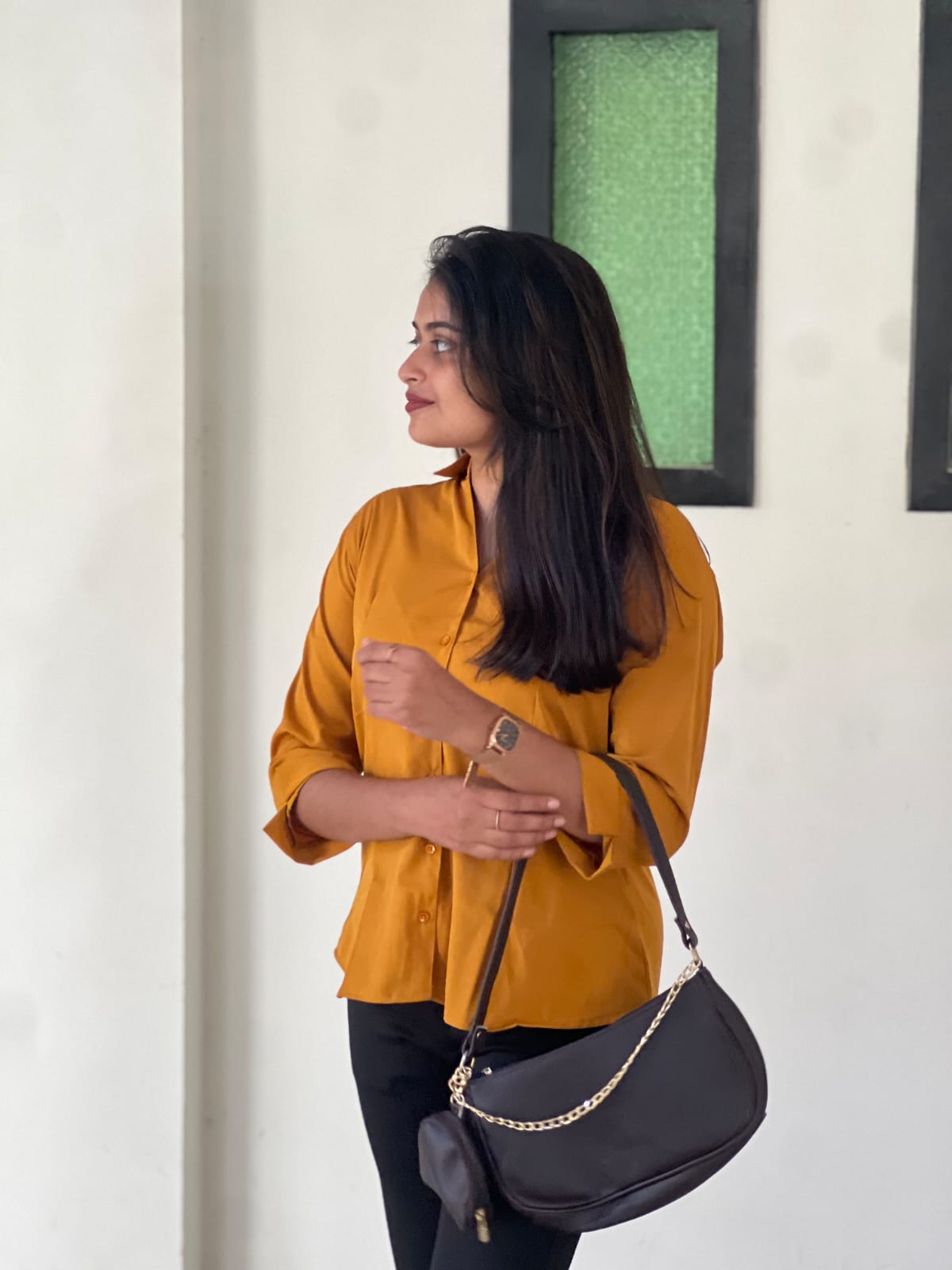 Striking Yellow Shirt