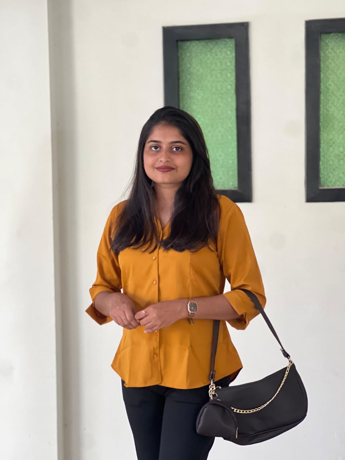 Striking Yellow Shirt